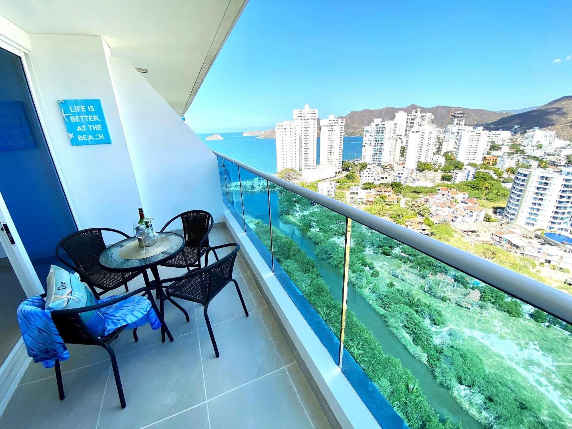 Apartamentos Reserva Del Mar - Frente Al Mar By Soho Santa Marta Dış mekan fotoğraf